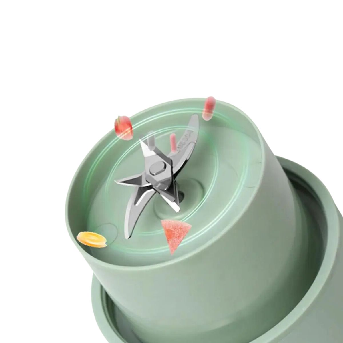 INSPIRA - Vaso Licuadora Portátil con Asa y Sorbete 340 ml