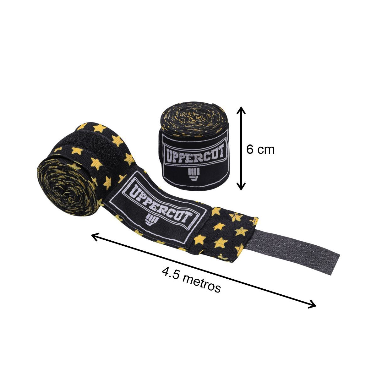 GENERICO - Vendas para Boxeo Uppercut 4.5 Metros Estrellas