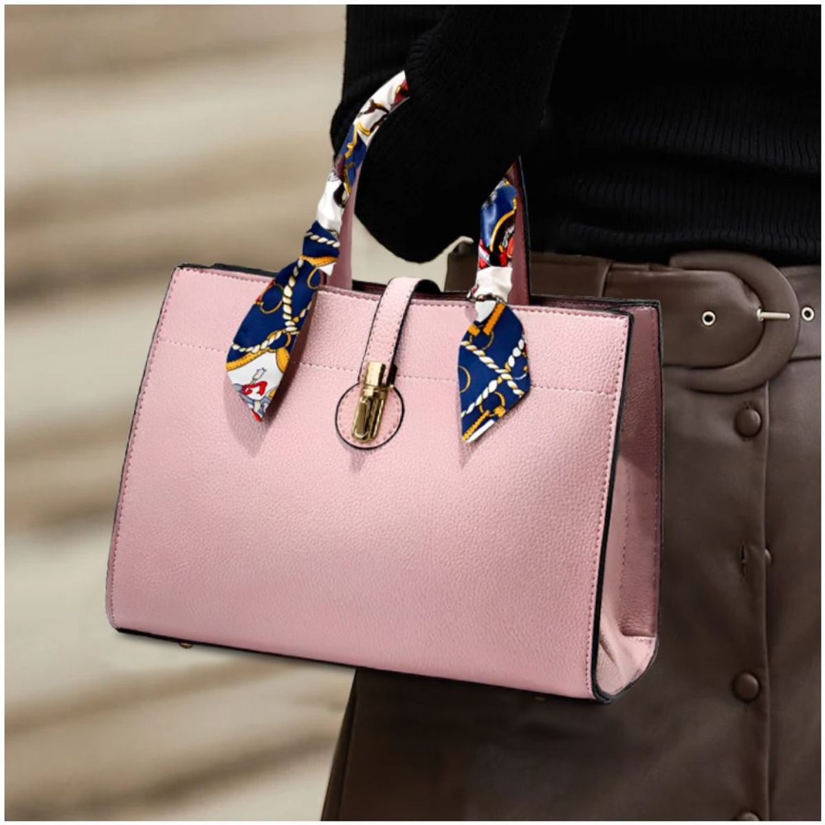 MINARI - Cartera Bolso Elegante Tokio Rosado C105