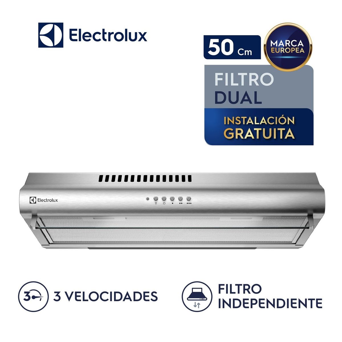 Electrolux - Campana Extractora Electrolux EJSE202TBJS