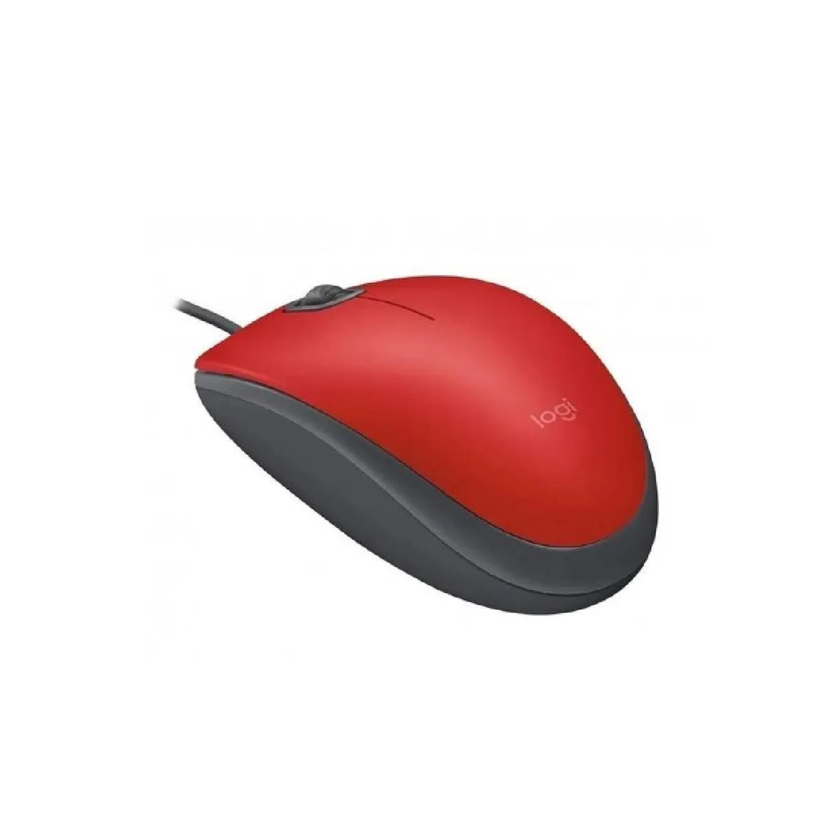 LOGITECH - Mouse Logitech M110 Silent Optico Usb Rojo
