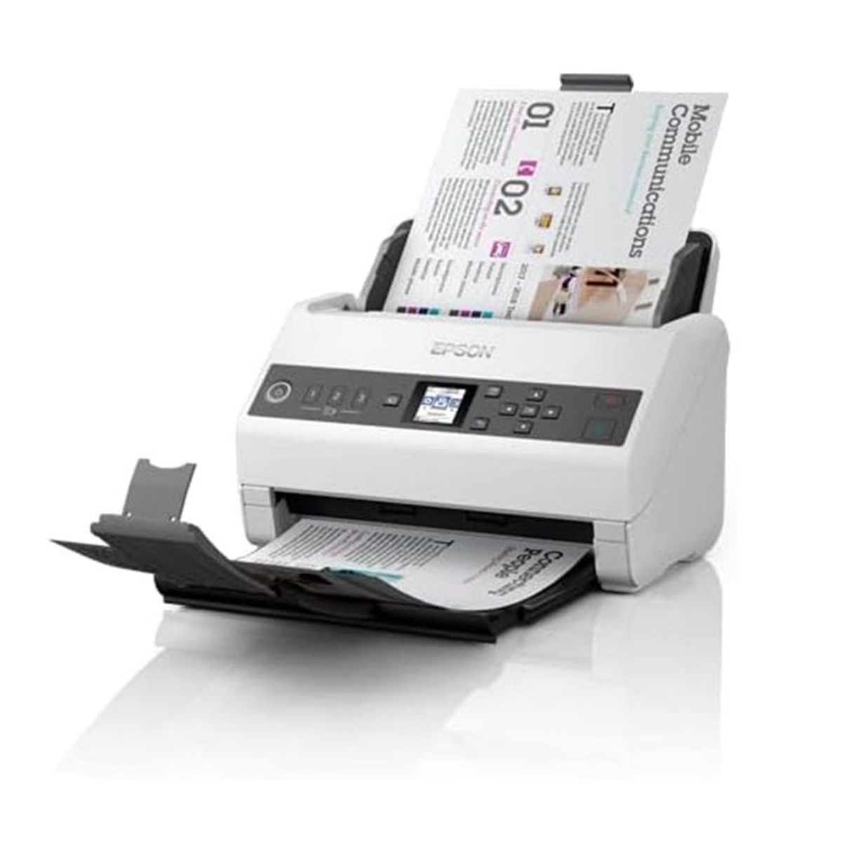 EPSON - Escáner Epson DS-730N USB 20 Ethernet,ADF,Duplex