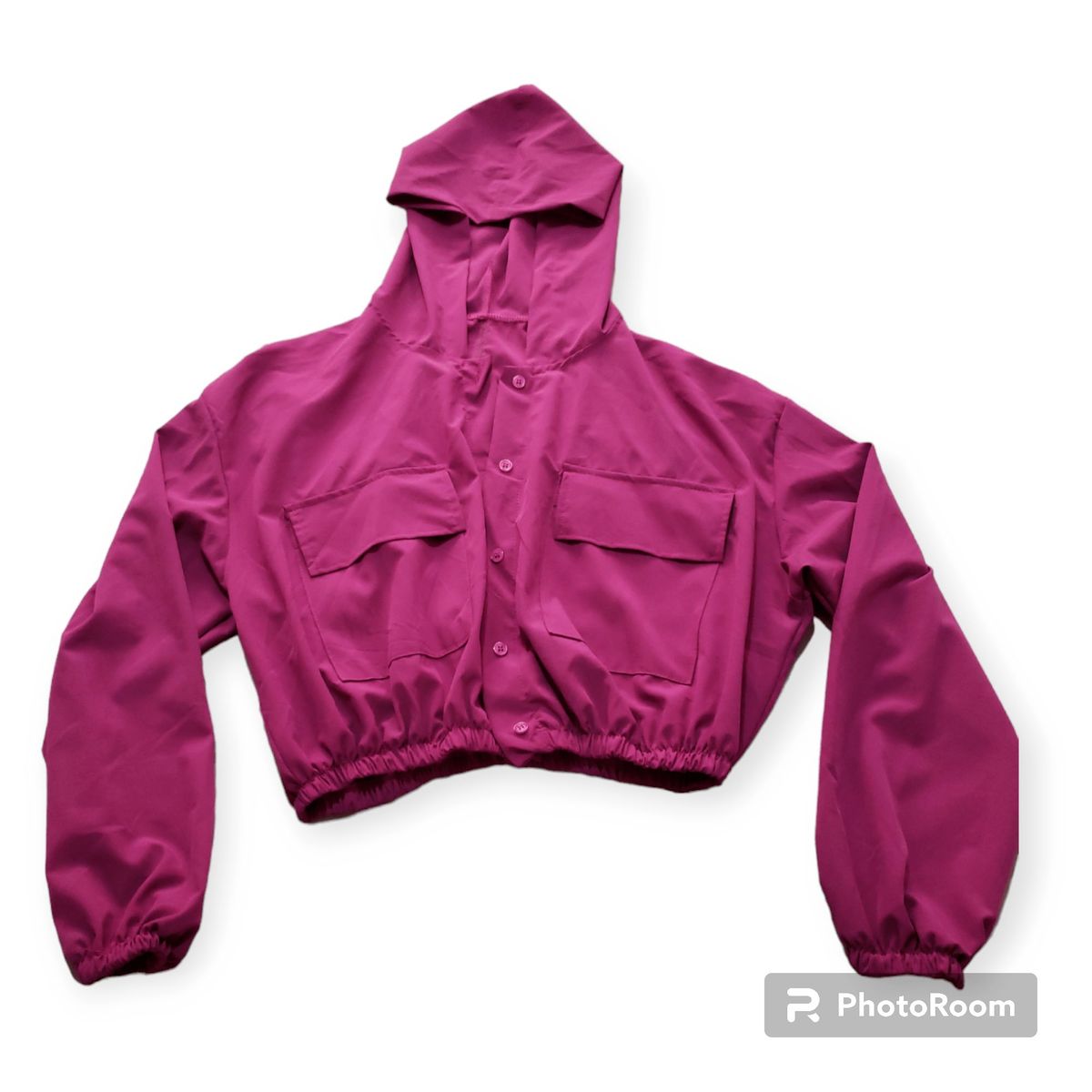 GENERICO - CONJUNTO DE MUJER CORTA VIENTO EN TELA MOJADA