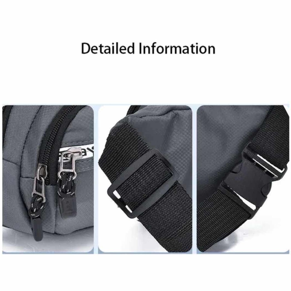 GENERICO - Canguro de Hombre Riñonera Deportiva Sport Alta Calidad Deportes CR-02