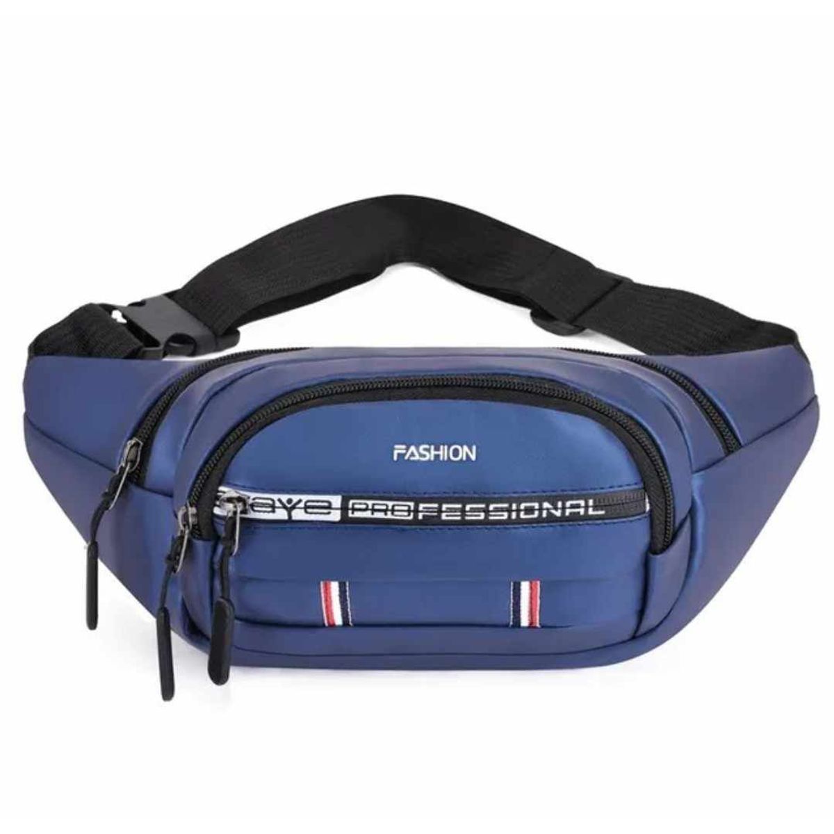 GENERICO - Riñonera Deportiva de 4 Bolsillos para Hombre Mujer Canguro CR-02