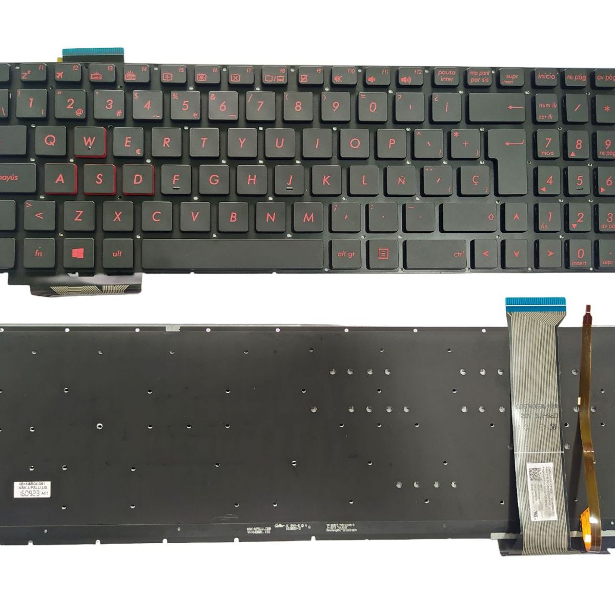 ASUS - Teclado ORIGINAL ASUS GL551 G551j G551JM G551JX G551JK G551JW G551VW