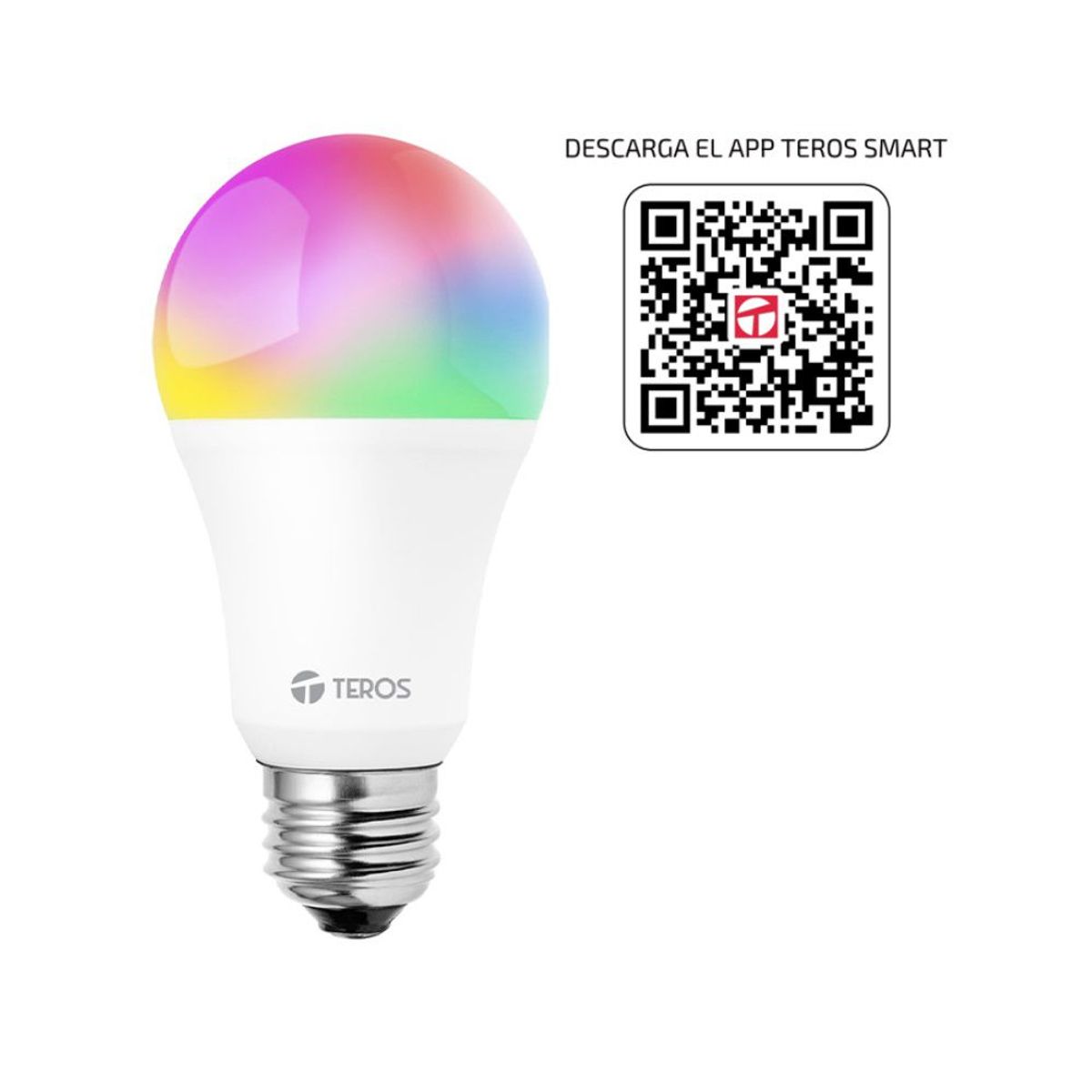 TEROS - FOCO SMART LED TEROS TE9103 RGB 9W.