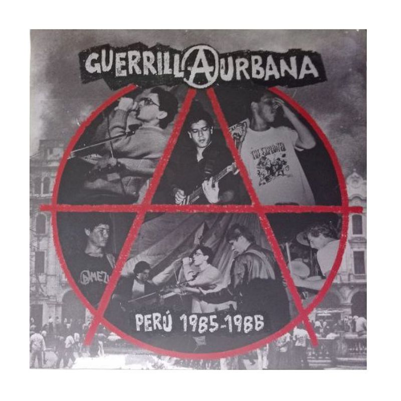 GENERICO - Disco de vinilo Peru 1985-1986 de Guerrilla Urbana