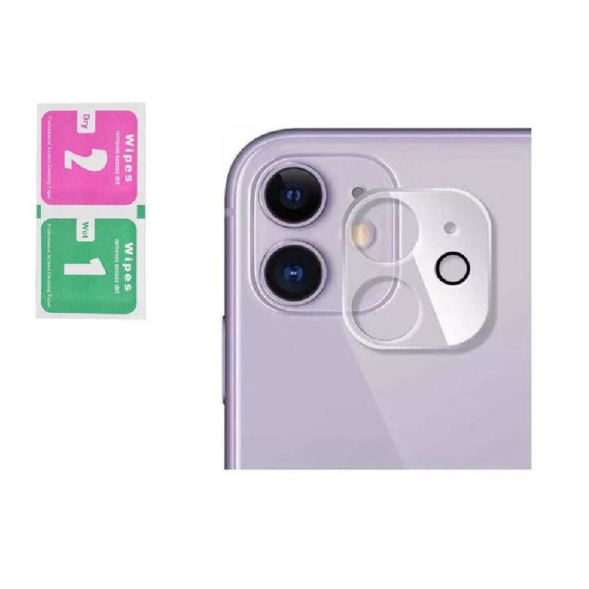 OTTOWARE - Protector de Cámara Transparente para Iphone 12 Mini