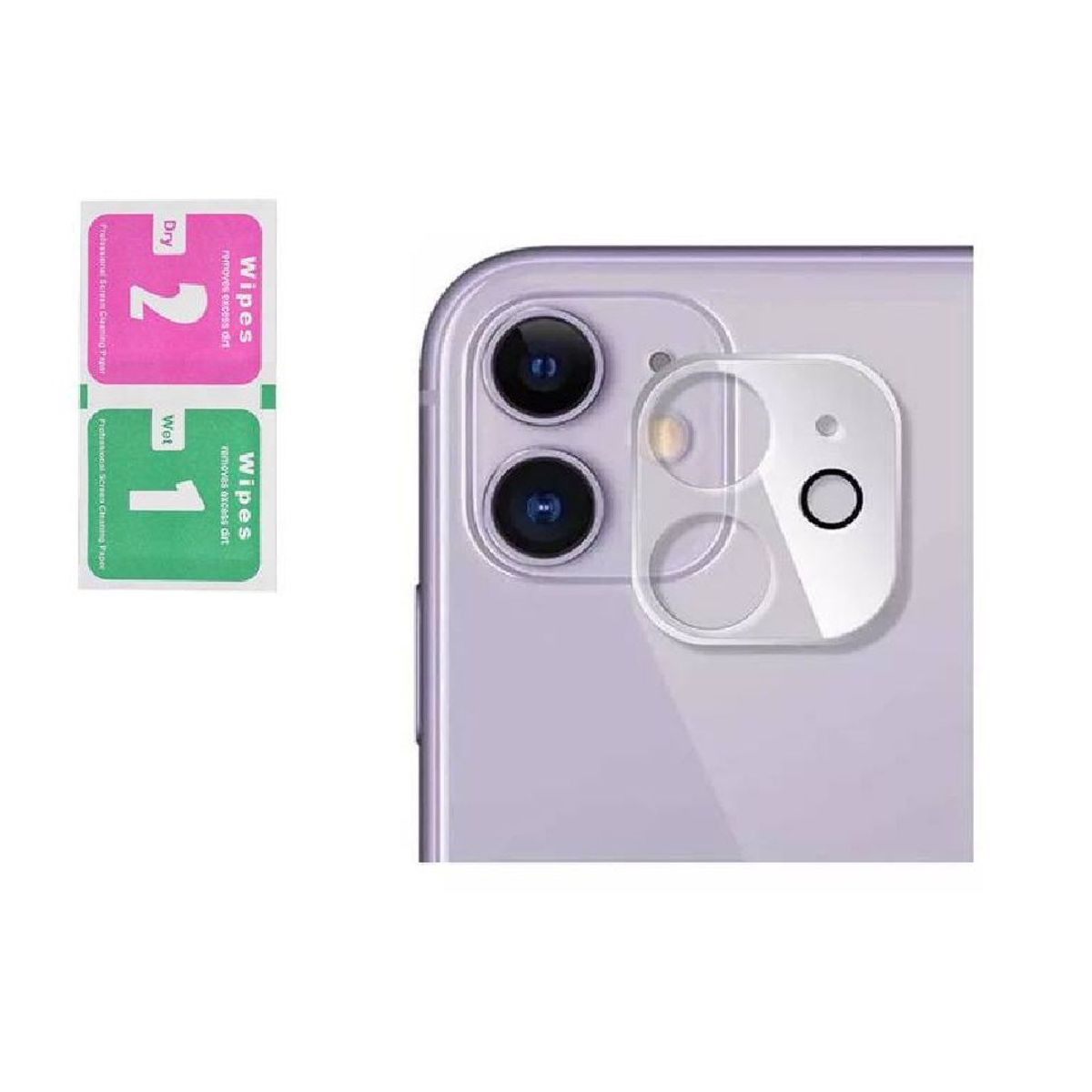 OTTOWARE - Protector de Cámara Transparente para Iphone 12 Mini