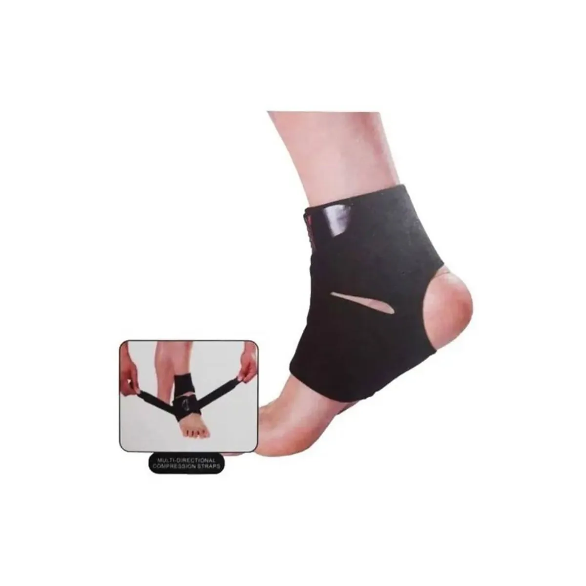 ARGYM - Tobillera Ajustable Neopreno para Lesion8212