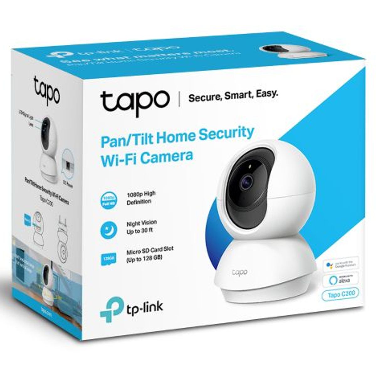 TP LINK - Camara wifi rotatoria Tapo C210 2K 3MP