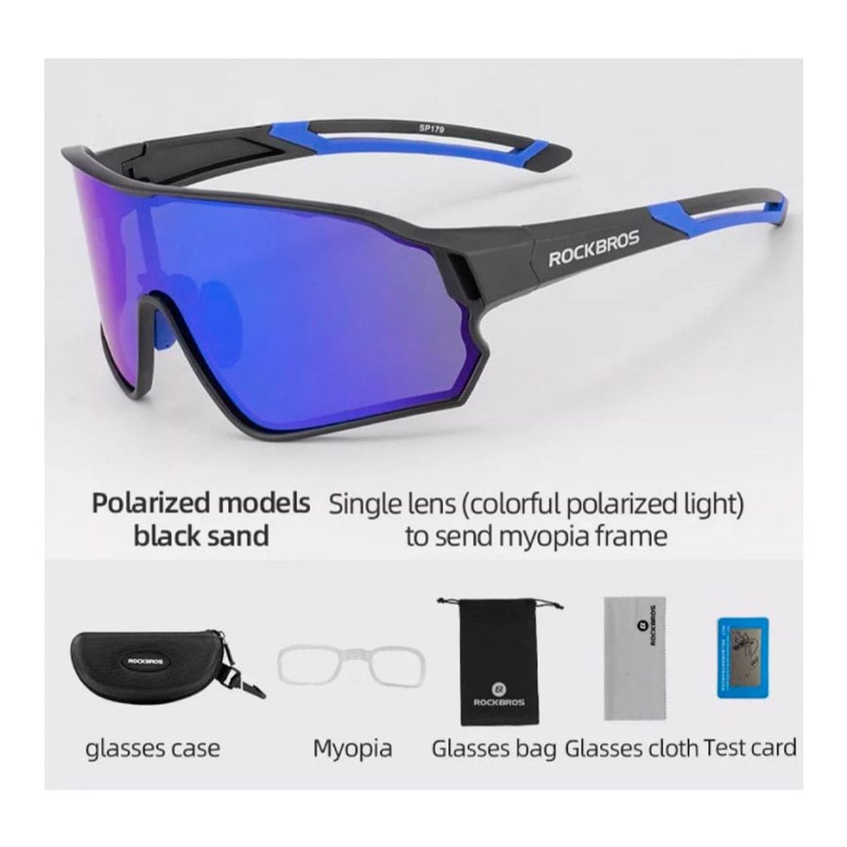 ROCKBROS - Lentes de Ciclismo Rockbros