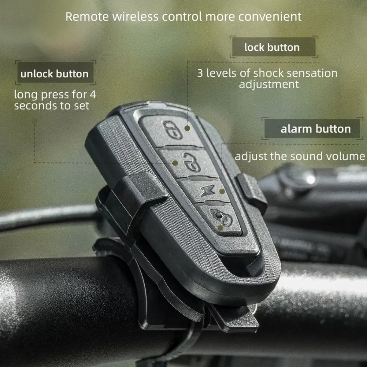 ROCKBROS - Alarma Remota Electrónica Rockbros