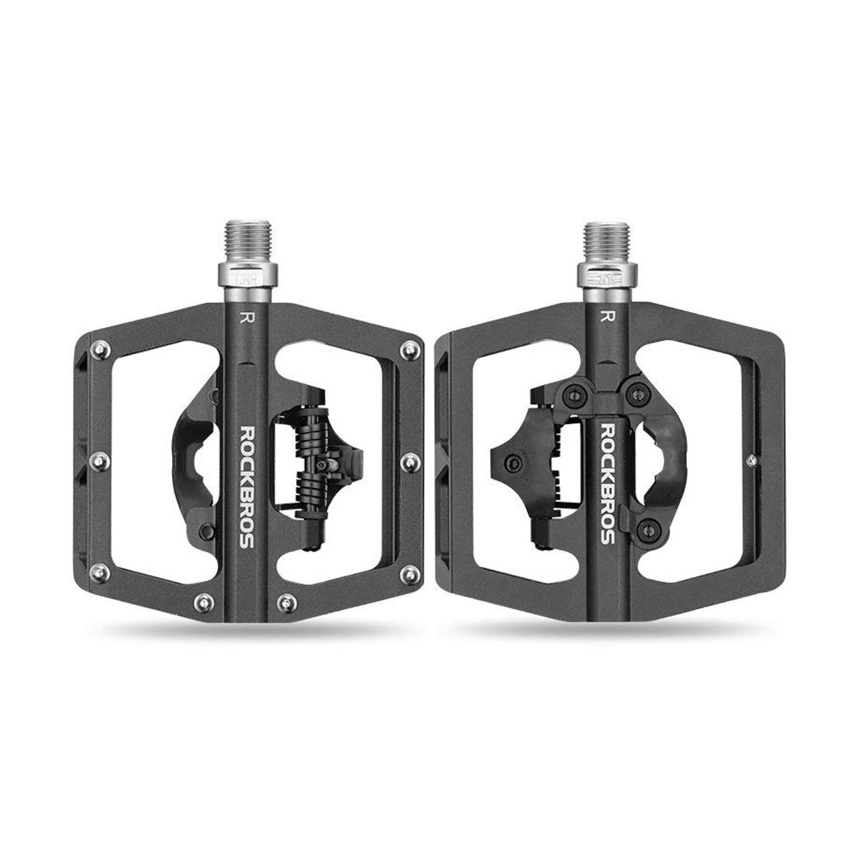 ROCKBROS - Pedales Mixtos para bicicleta Rockbros