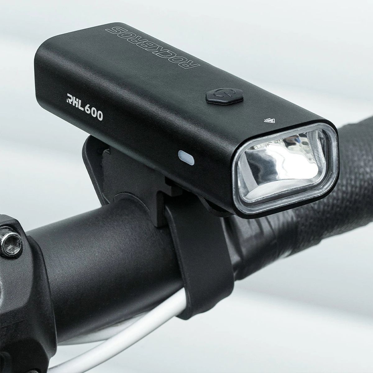 ROCKBROS - Luz delantera de 600 Lum Recargable Rockbros