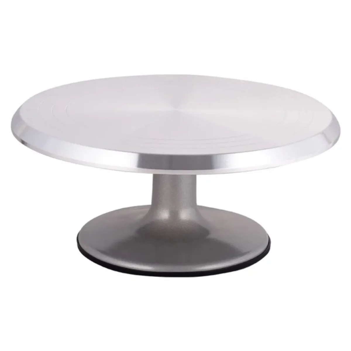 GENERICO - Bailarina para decorar tortas, base giratoria, acero repostería