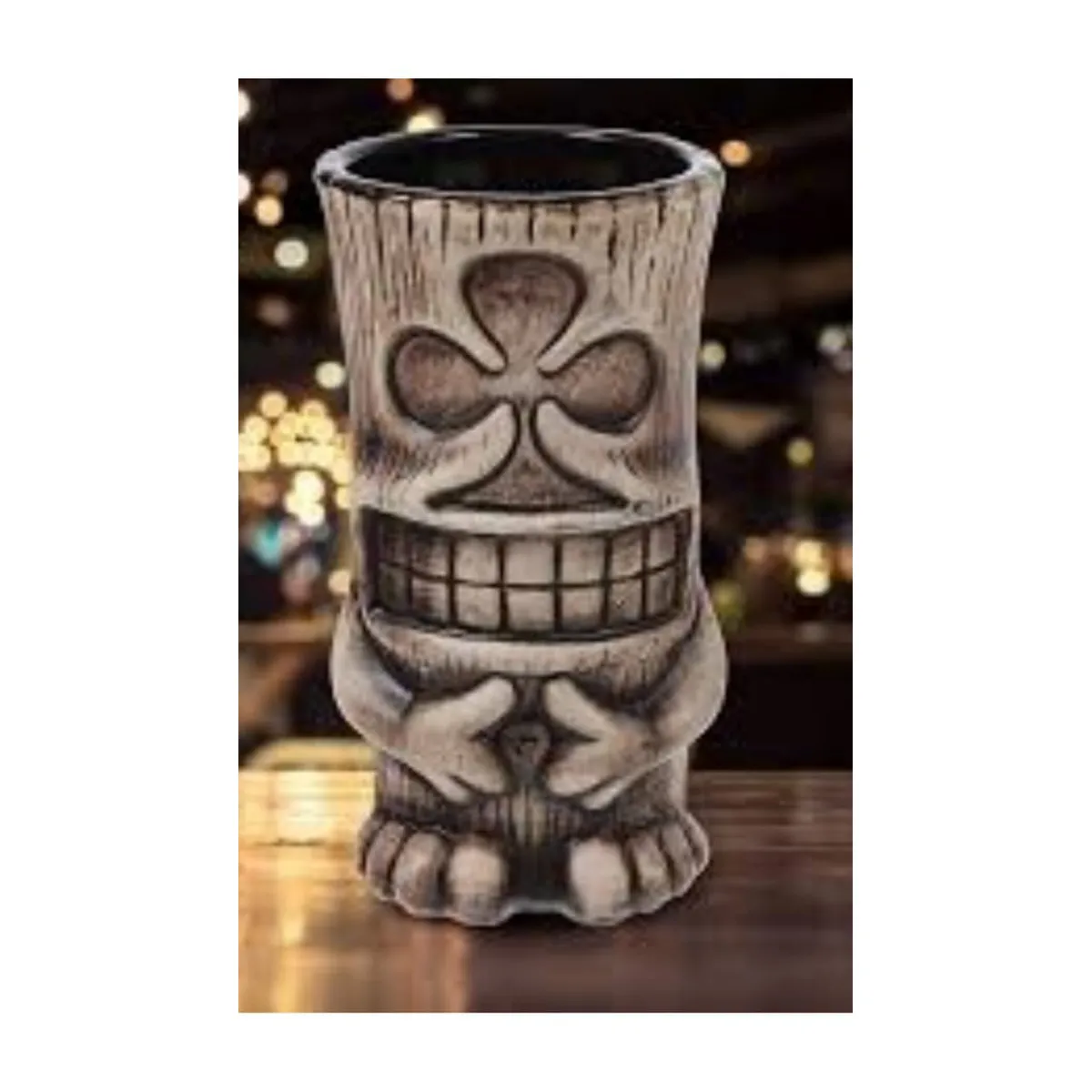 GENERICO - Vaso Tiki Cerámica 370 ml