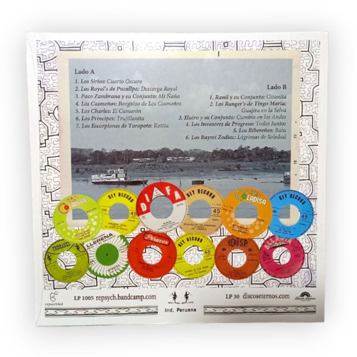 GENERICO - LP vinilo de Ayahuasca - Cumbias Psicodélicas Vol. 2 (verde)