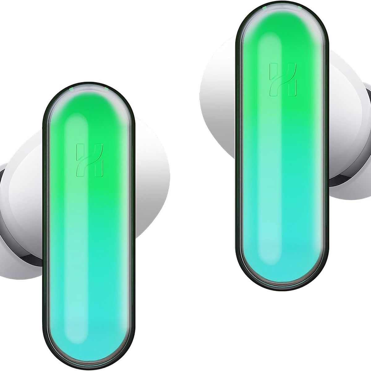 HHOGENE - HHOGene Gpods - Blanco Audífonos con control de luz