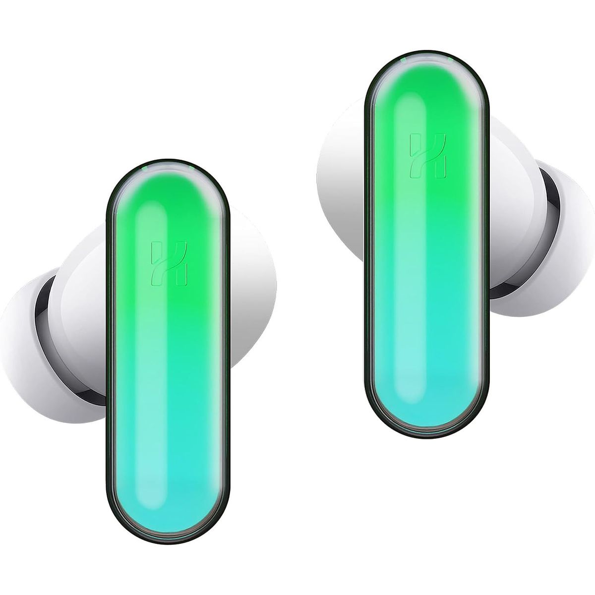 HHOGENE - HHOGene Gpods - Blanco Audífonos con control de luz