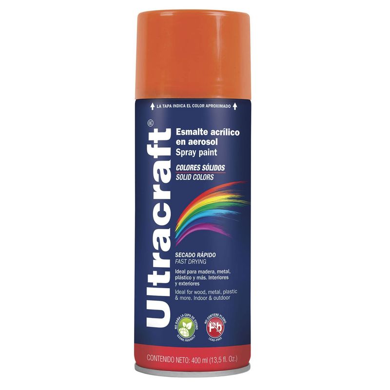 TRUPER - Pintura spray color NARANAJA ULTRACRAF