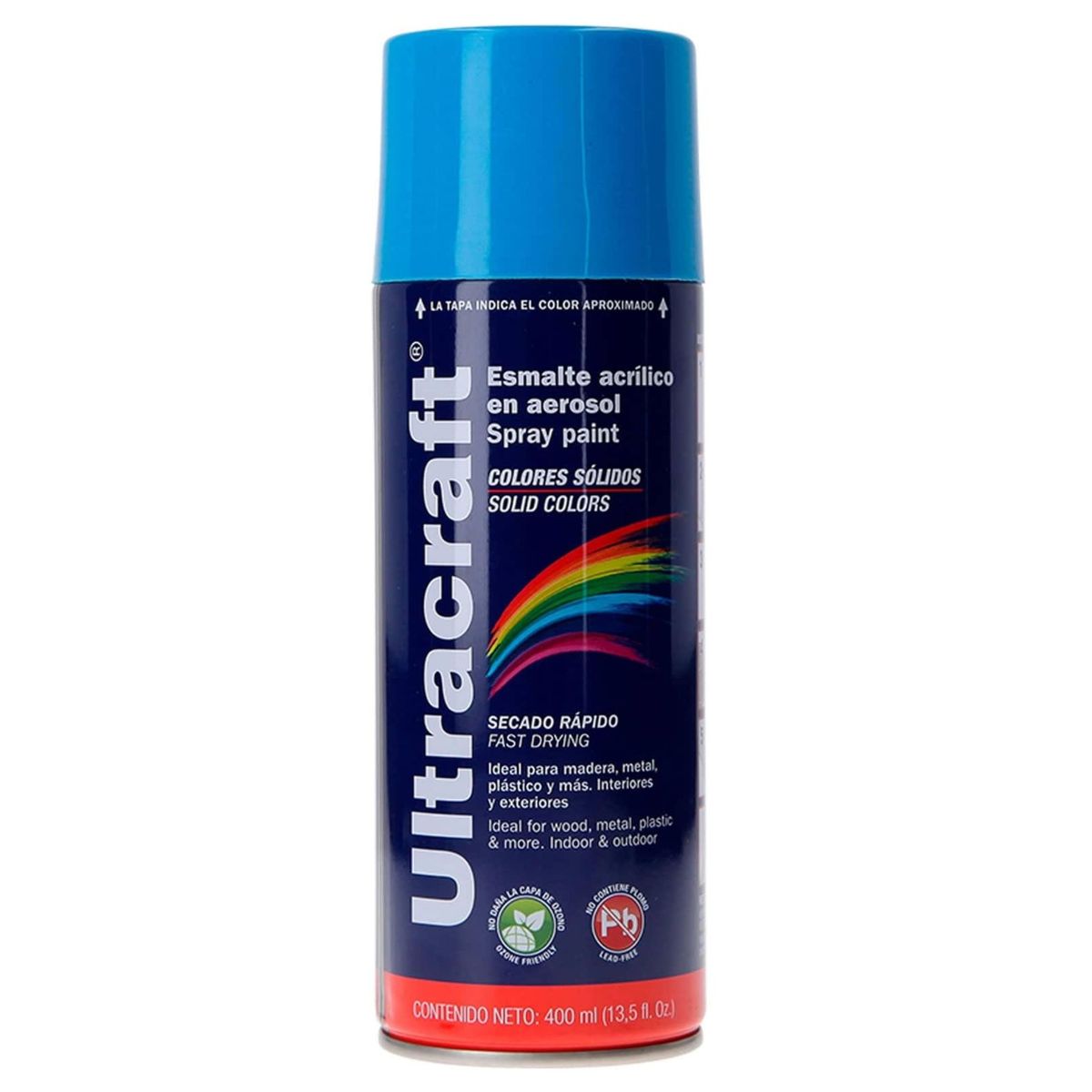 TRUPER - Pintura spray color AZUL CLARO ULTRACRAF