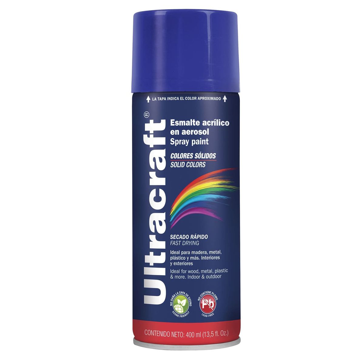 TRUPER - Pintura spray color AZUL MARINO ULTRACRAF