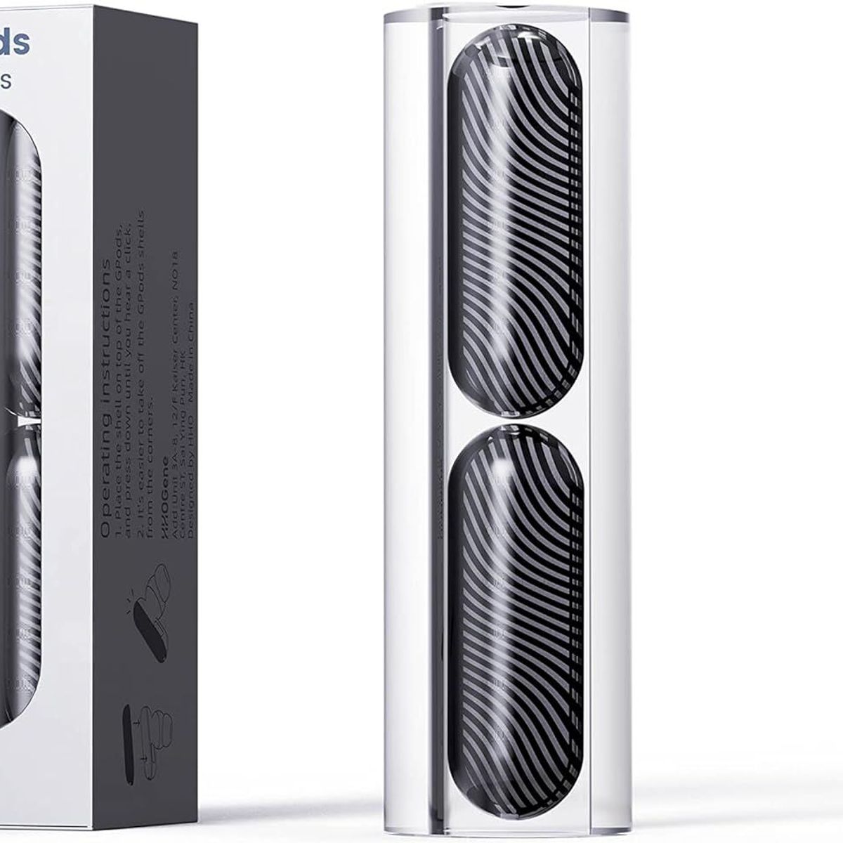 HHOGENE - HHOGene Gpods Mini SET - Audífonos inalámbricos con control de luz