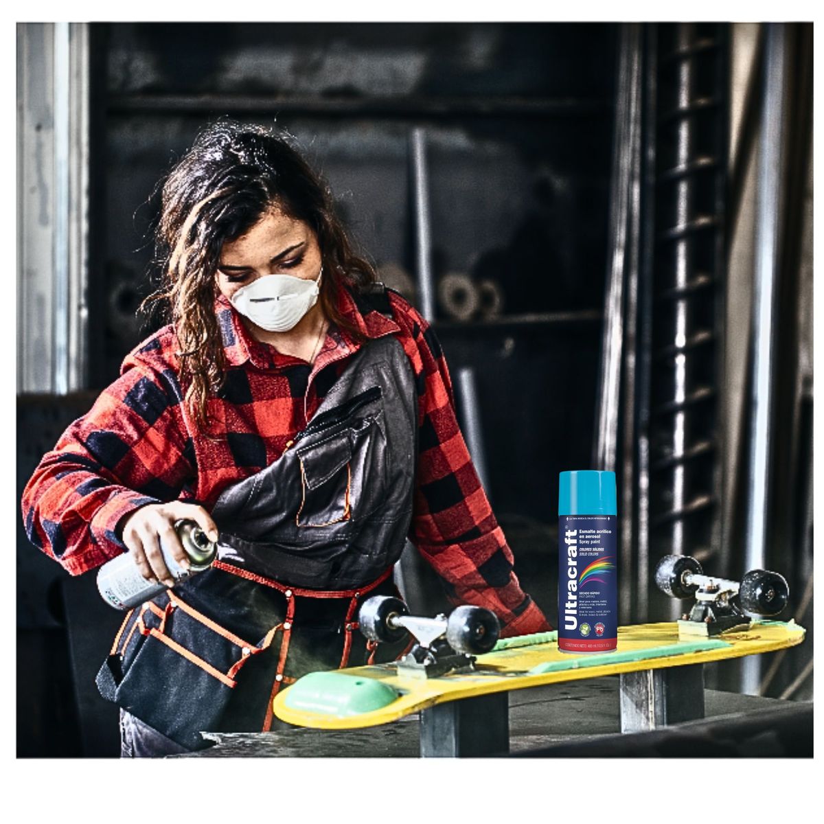 TRUPER - Pintura spray color CELESTE ULTRACRAF