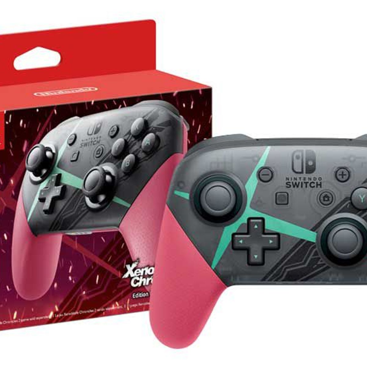 NINTENDO - Mando Nintendo Switch Pro Controller Xenoblade  2