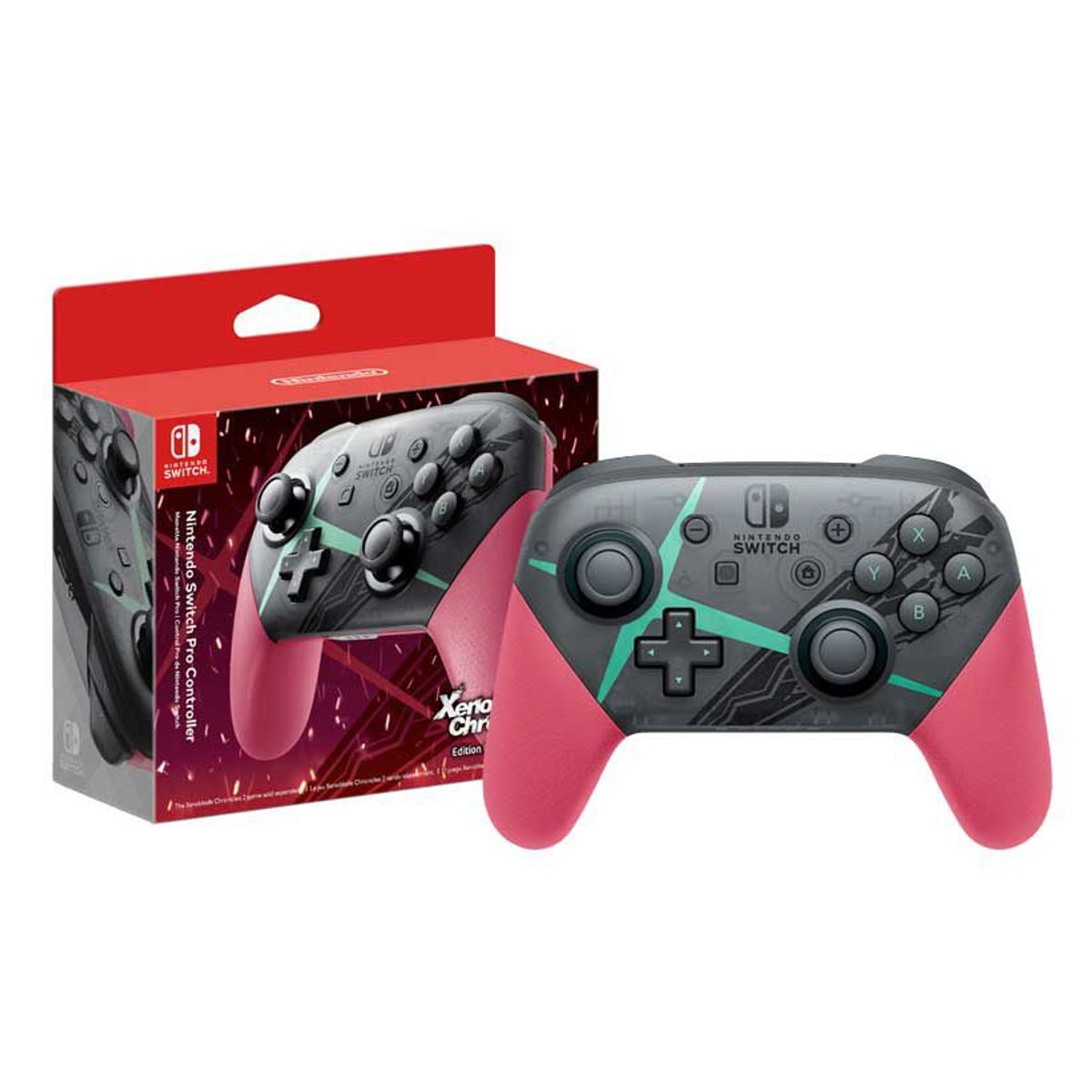 NINTENDO - Mando Nintendo Switch Pro Controller Xenoblade  2