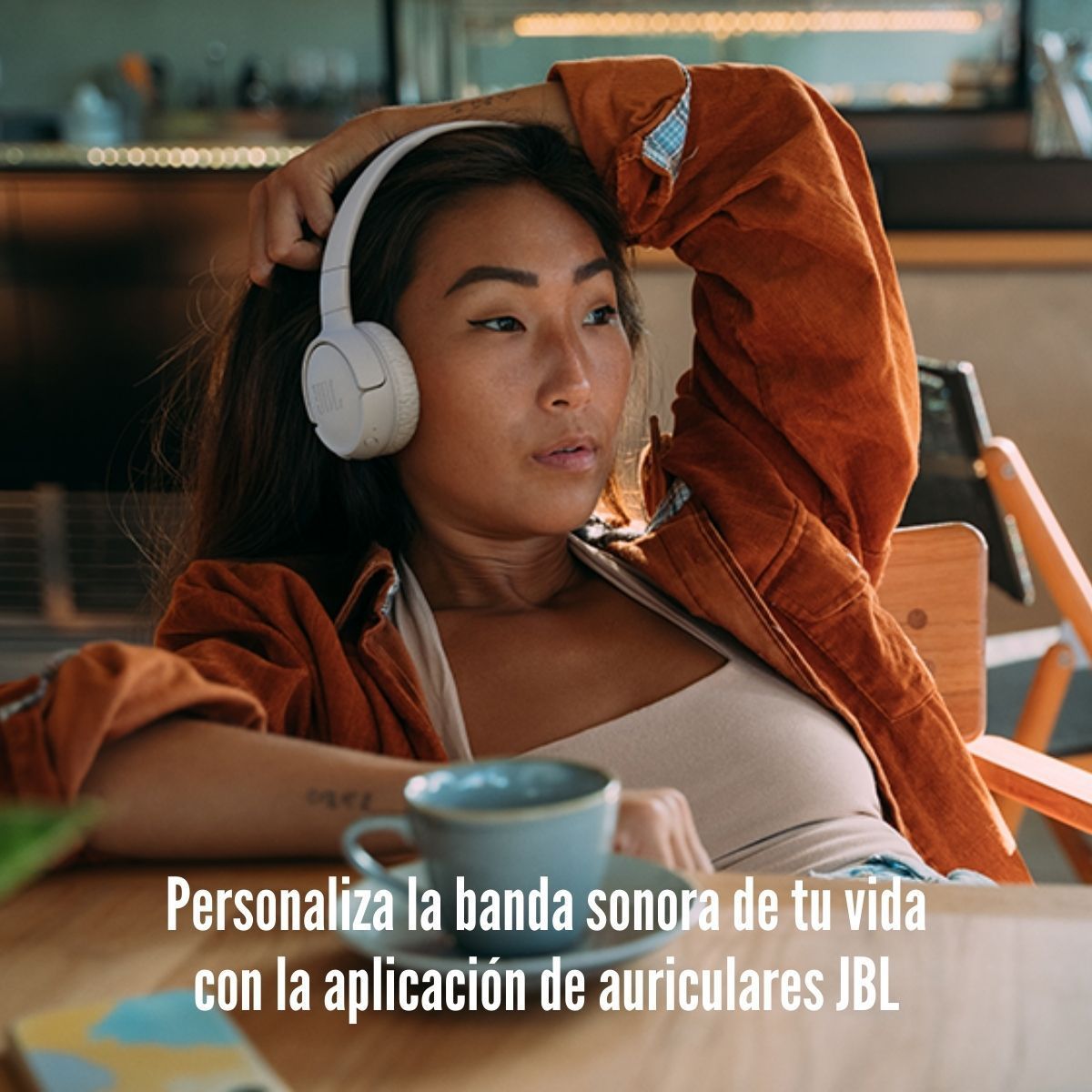 JBL - JBL - Audífono Tune 520BT Bluetooth Pure Bass Sound - Blanco