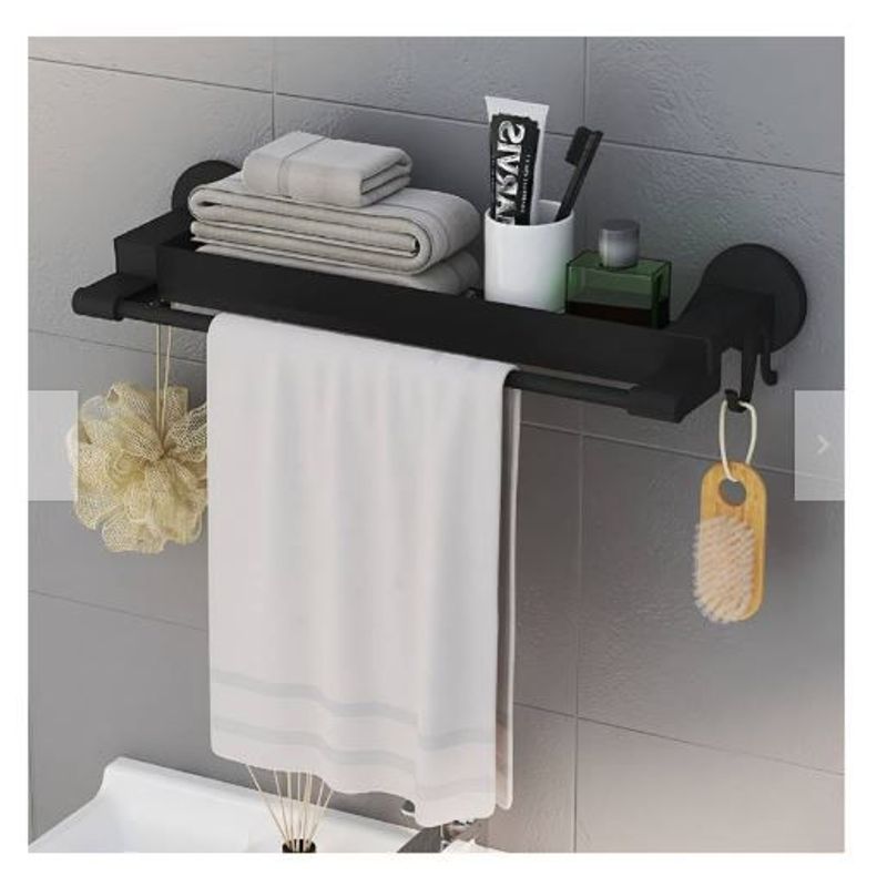 GENERICO - Organizador Repisa Toallero Accesorio de Baño Moderno - Rack estante