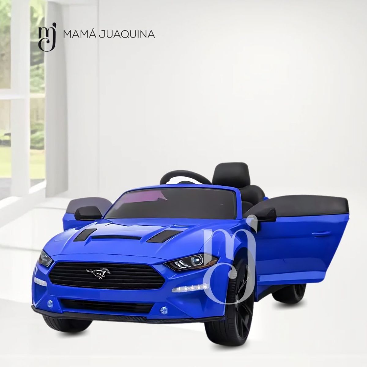 FORD - Carro a Batería Deportivo Ford «MUSTANG» Licenciado Blue