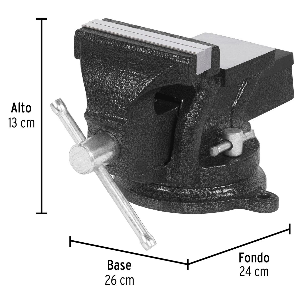 PRETUL - Combo Amoladora 700w Prensa Tornillo de banco 4 Pretul