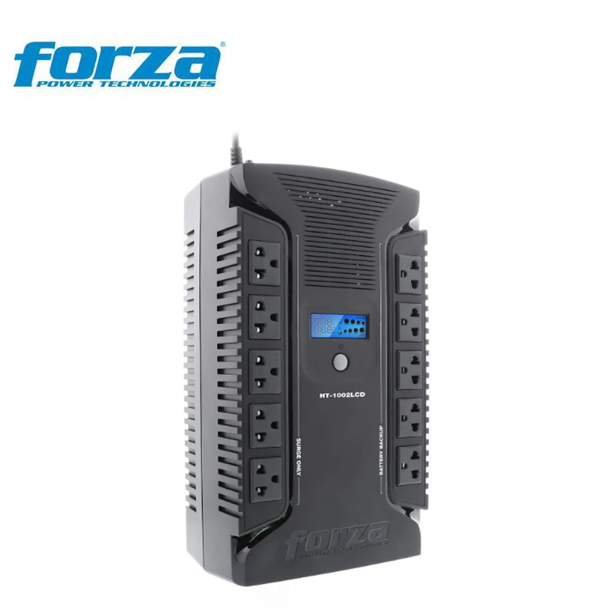 FORZA - Forza Ups 10000va  600w  10tomas Unv- 2usb  Ht-1002lcd