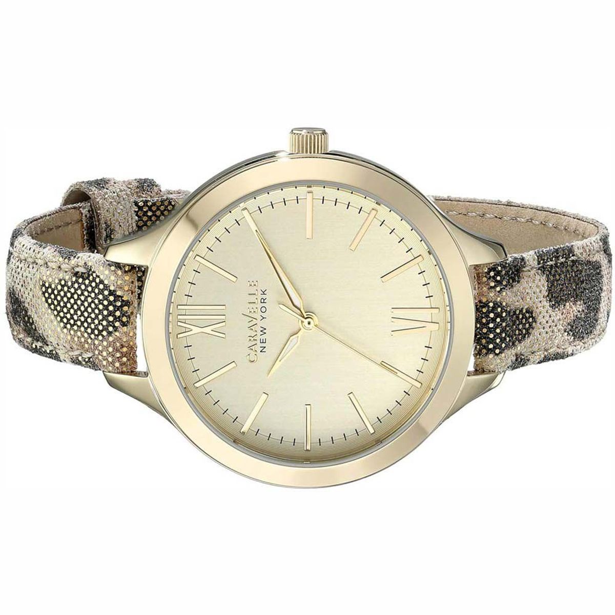 CARAVELLE NEW YORK - Reloj Caravelle New York 44L161 Analógico Champagne Dama - Dorado