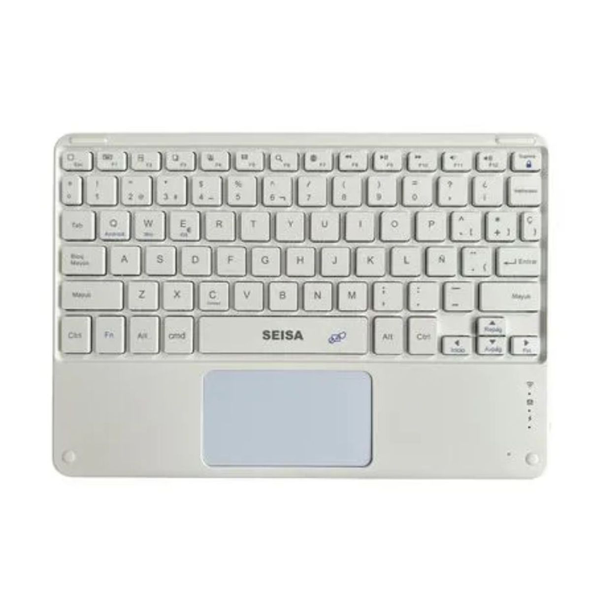 SEISA - Teclado bluetooth blanco Seisa DN-H032 Élegans