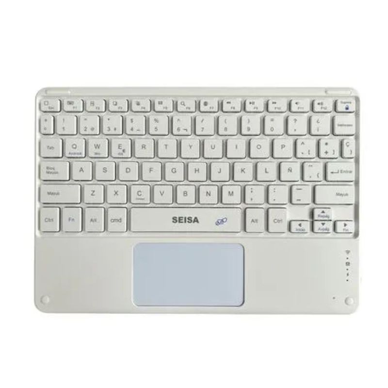 SEISA - Teclado bluetooth blanco Seisa DN-H032 Élegans