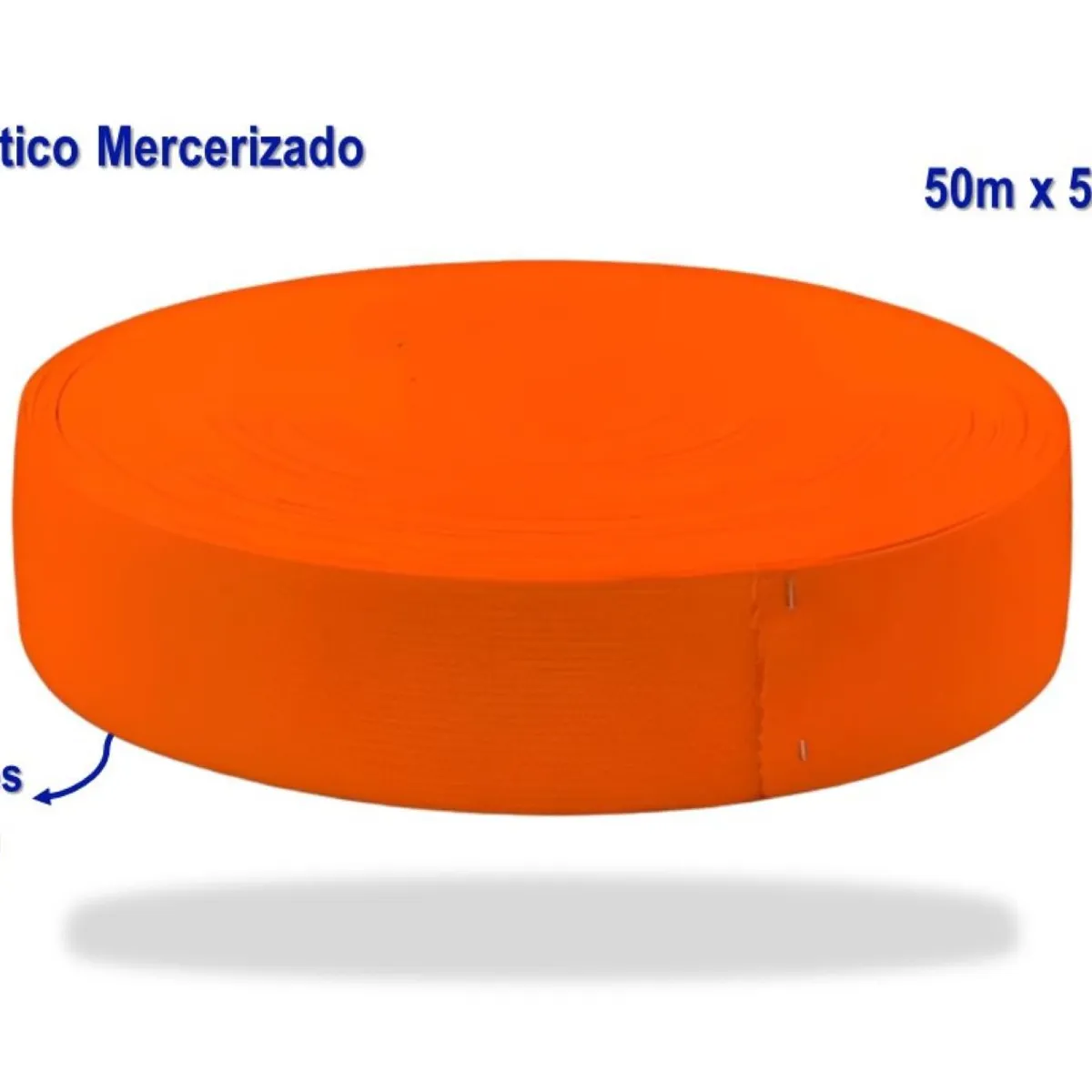 GENERICO - CINTA MARCACIÓN CAMPO DEPORTIVO ROLLO 5CM X 50M NARANJA