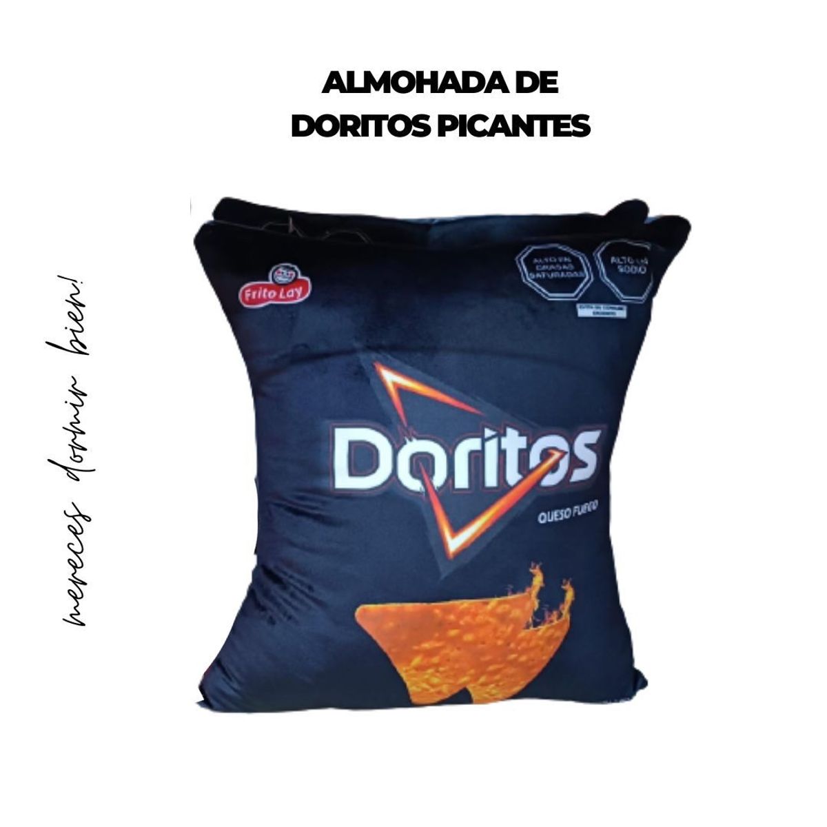 GENERICO - ALMOHADA CON DISEÑO DE DORITOS PICANTES