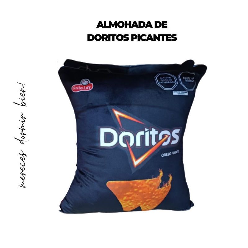 GENERICO - ALMOHADA CON DISEÑO DE DORITOS PICANTES