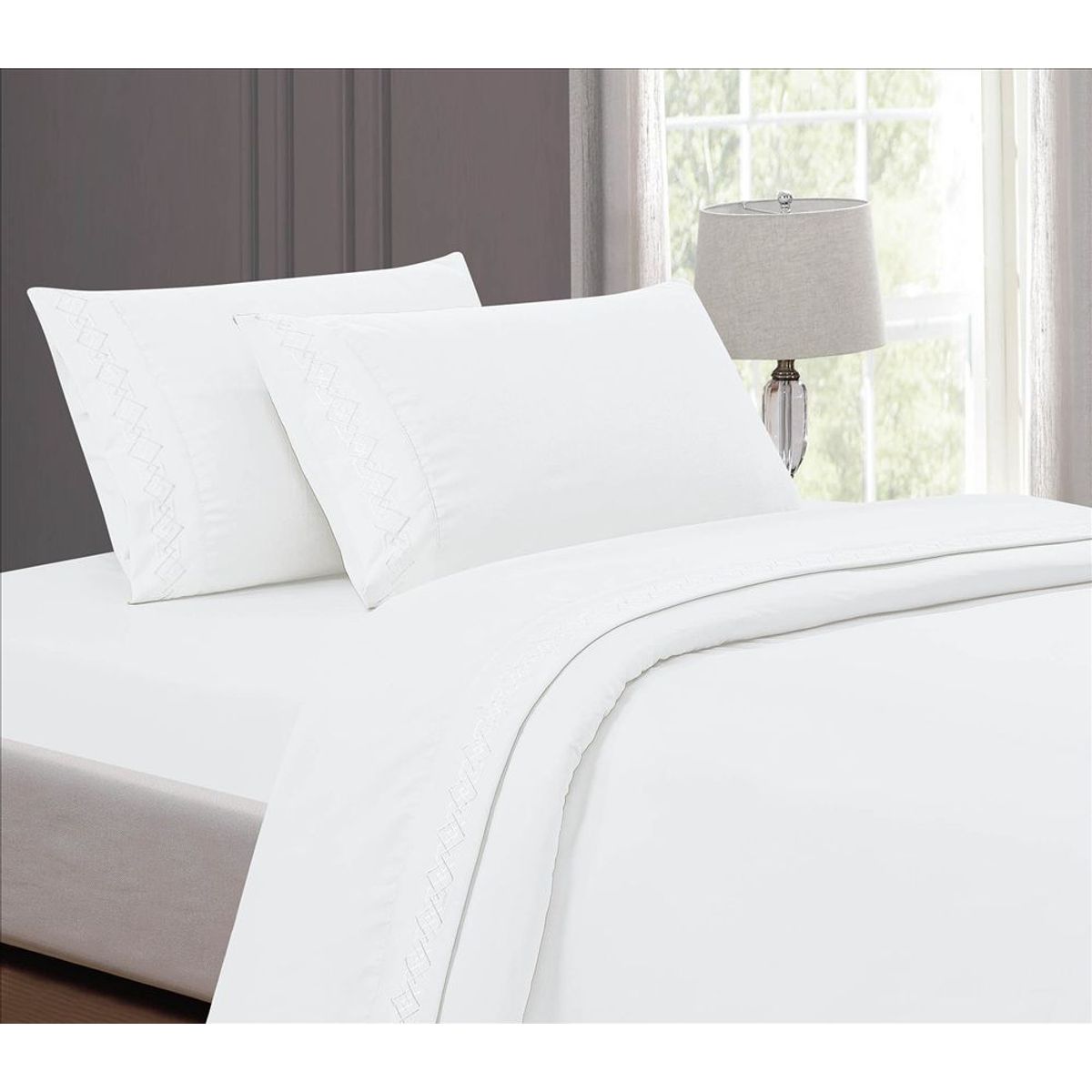 CASATEX - JUEGO DE SÁBANAS CASATEX DE 2 PLAZAS