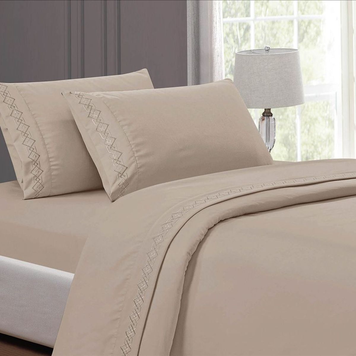 CASATEX - JUEGO DE SÁBANAS CASATEX DE 2 PLAZAS