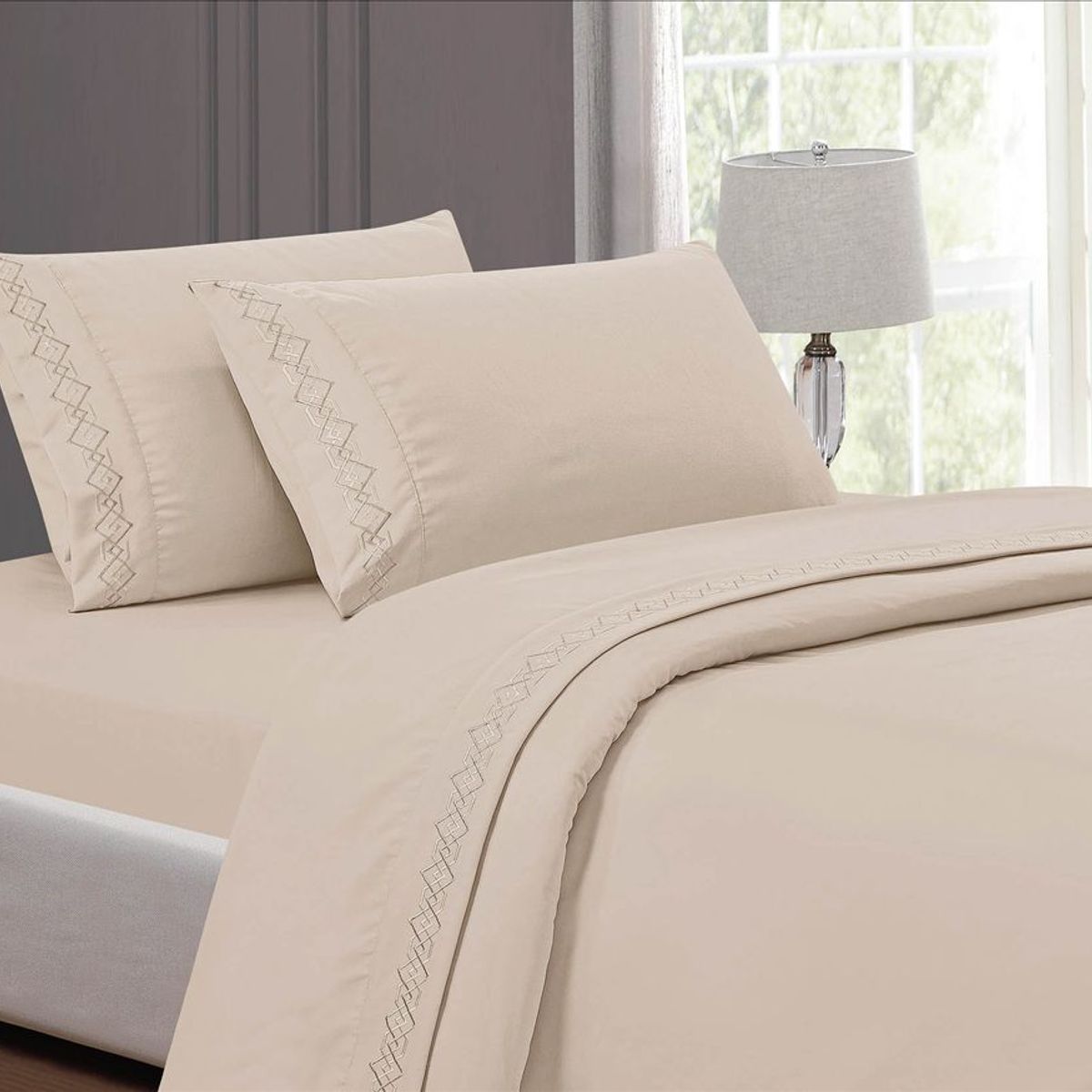 CASATEX - JUEGO DE SÁBANAS CASATEX DE 2 PLAZAS