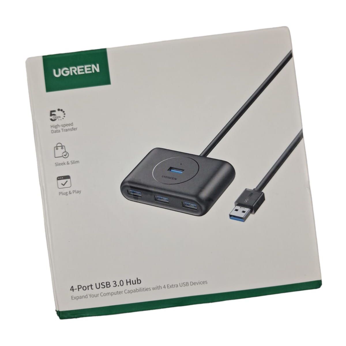 UGREEN - HUB USB-A 3.0 Otg Portable Windows Mac Android (1m) ORIGINAL Pc