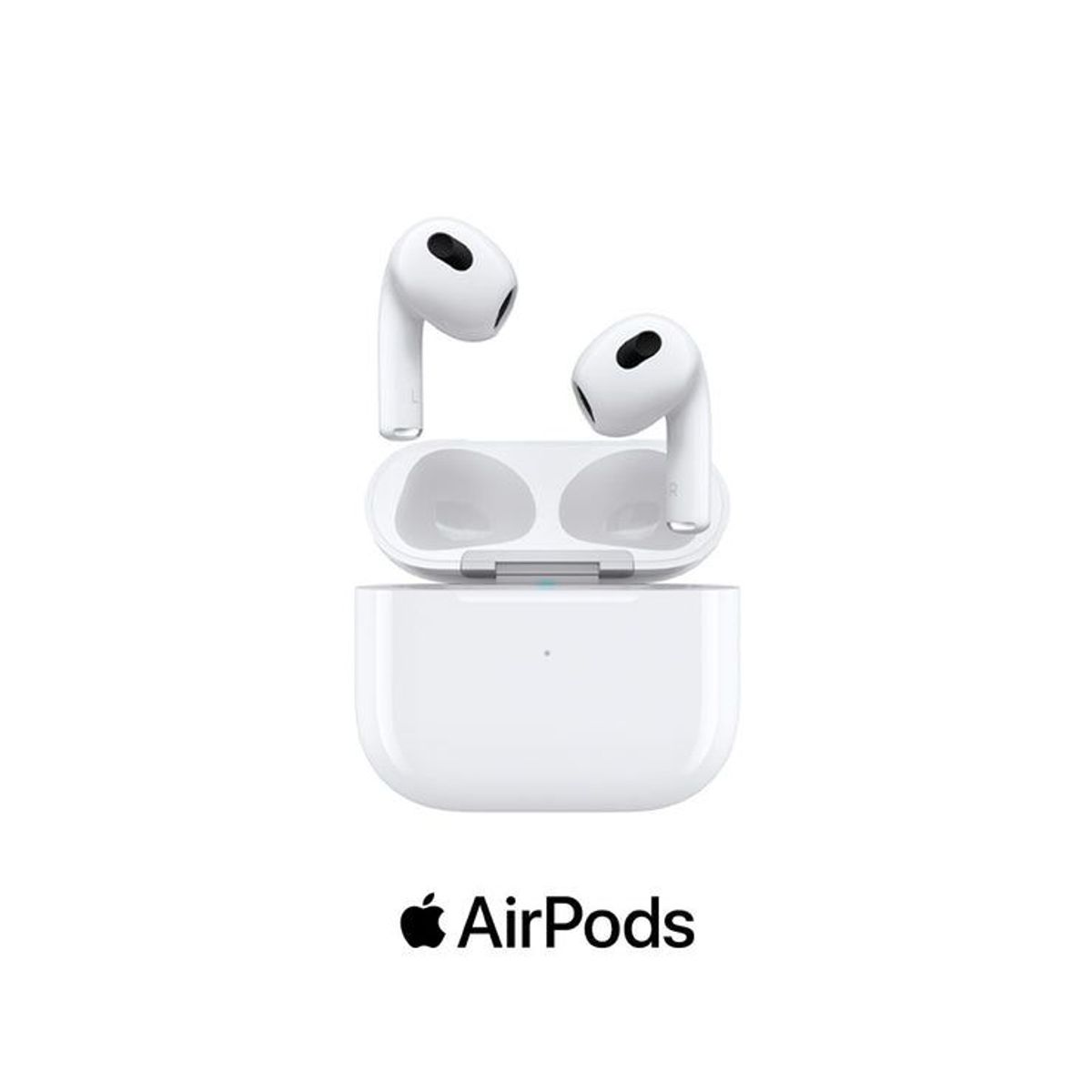 APPLE - Apple AirPods 3ª generación Con estuche De carga Lightning