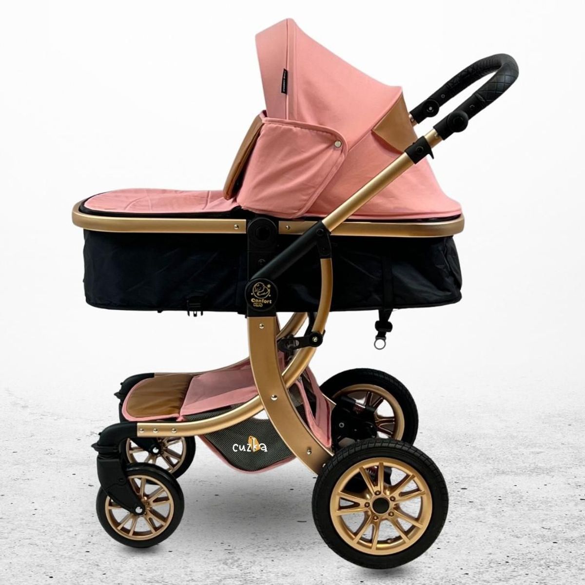 CONFORT - Coche Deportivo Moisés para Bebé «ALFA» Pink