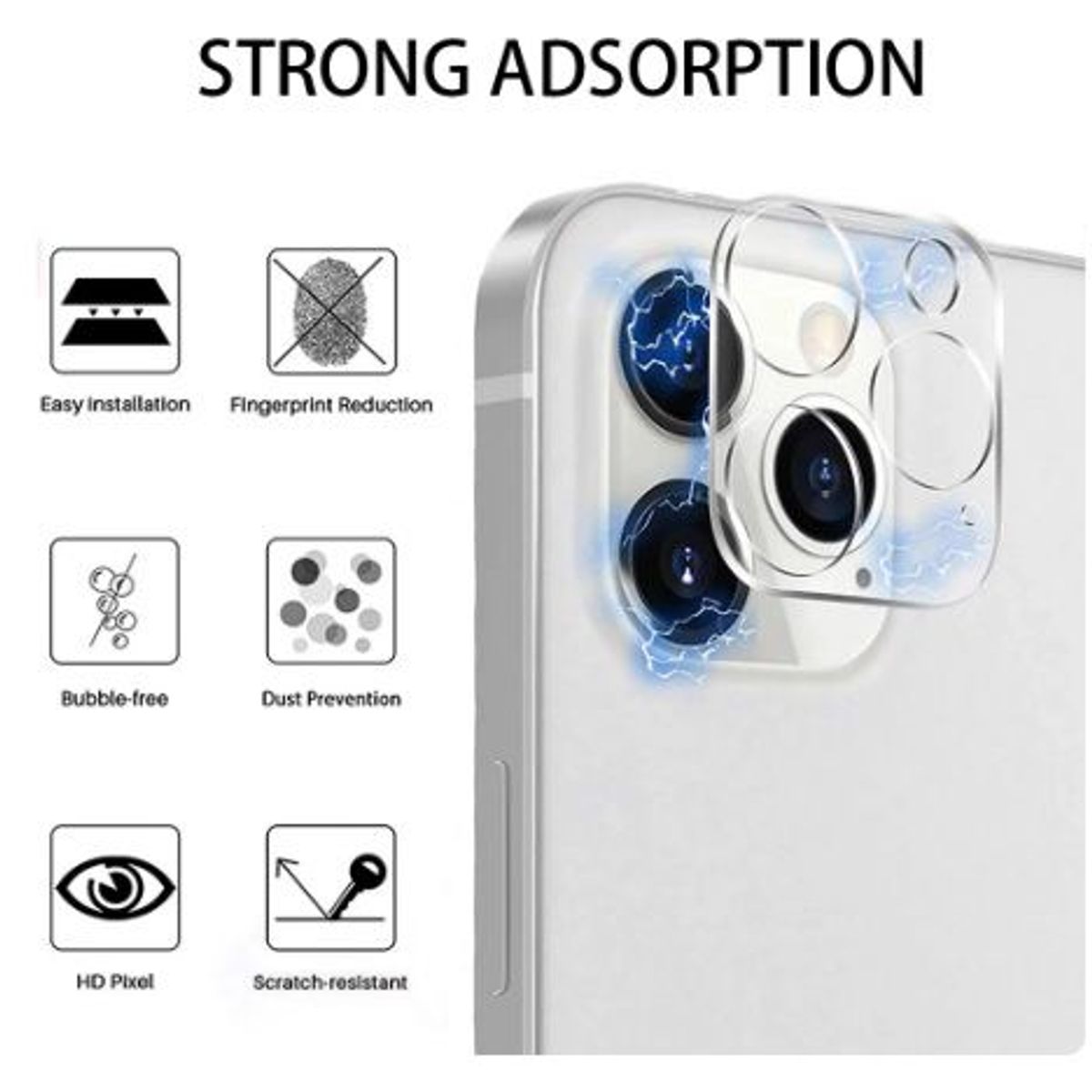 GENERICO - Protector de cámara - iPhone 12 pro max